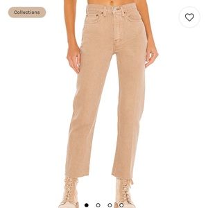 Originals 70s Stove Pipe in Washed Khaki